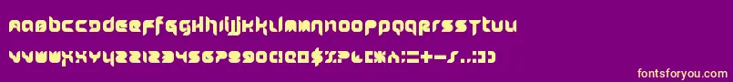 More about Stuntcroft Font Stuntcroft Font – Yellow Fonts on Purple Background