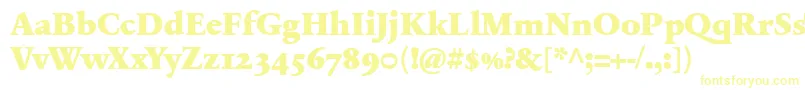 SabonnextLtBlackOldStyleFigures Font – Yellow Fonts