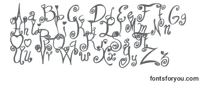 Schriftart FromMe2You