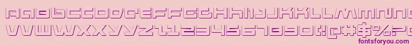More about Pulse Rifle 3D Font Pulse Rifle 3D Font – Purple Fonts on Pink Background