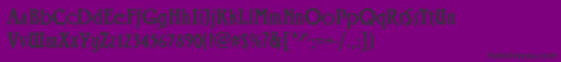 En savoir plus sur la police RiminiRegular Police RiminiRegular – polices noires sur fond violet