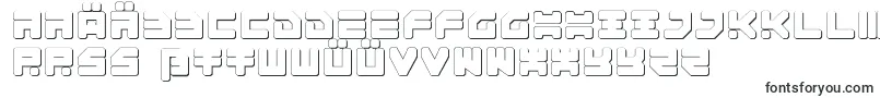 Omega 3 3D-fontti – saksalaiset fontit