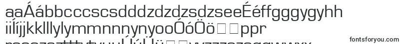 Шрифт Euromode – венгерские шрифты