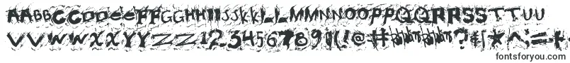 Misconst-Schriftart – Schmuddelschriften