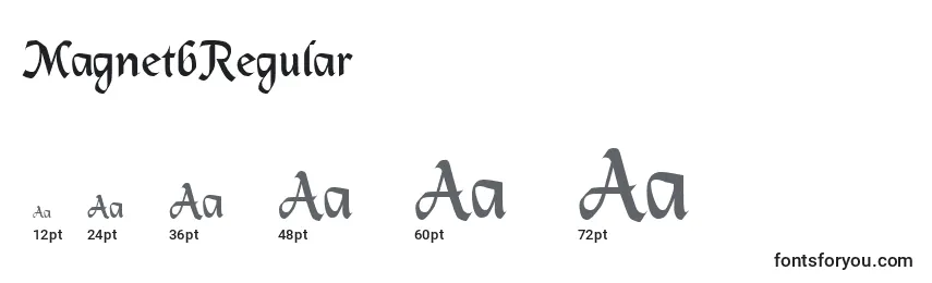 MagnetbRegular Font Sizes