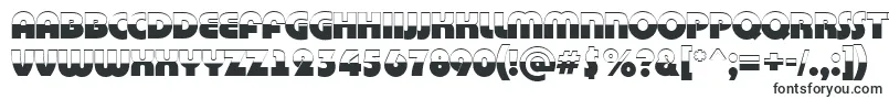 Шрифт BighaustitulbwRegular – векторные шрифты