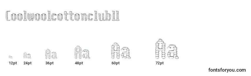 Coolwoolcottonclubll Font Sizes