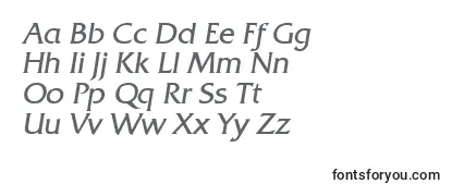 Шрифт QuadratItalic