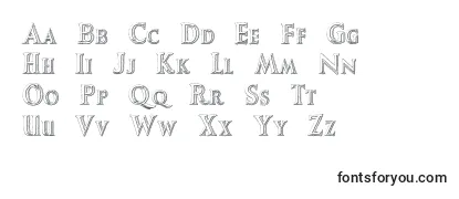 AugustusBeveled Font