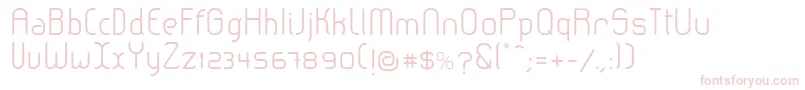 LeroticaSemilight Font – Pink Fonts on White Background