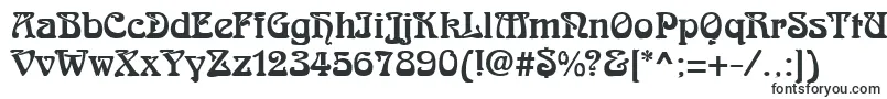 RomanesteRegular-fontti – Alkavat R:lla olevat fontit