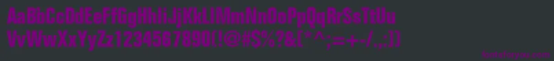 Onkelz2014 Font – Purple Fonts on Black Background