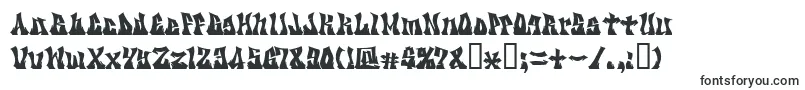 Kzgravity-fontti – Alkavat K:lla olevat fontit