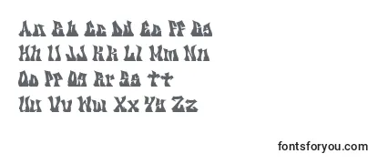 Шрифт Kzgravity