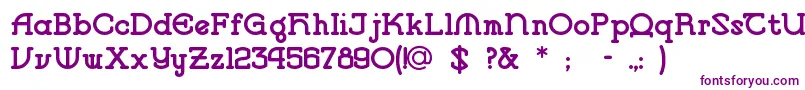 Vlaanderenround Font – Purple Fonts
