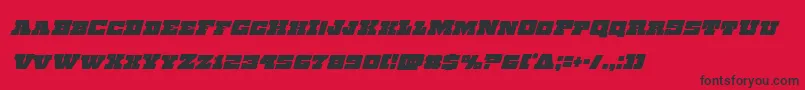 fuente Chicagoexpresscondital – Fuentes Negras Sobre Fondo Rojo