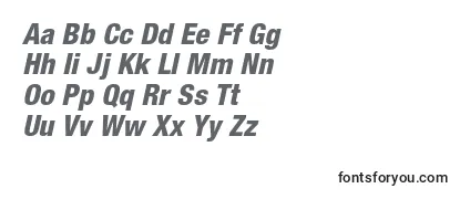 Обзор шрифта HelveticaneueltstdHvcno