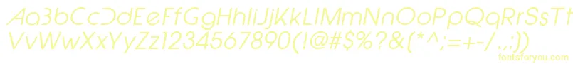 EpicfusionItalic Font – Yellow Fonts