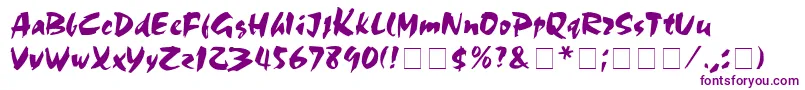 MarkerBoardDisplaySsi Font – Purple Fonts