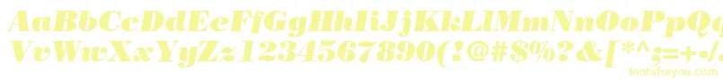 BodoniPosterSsiPosterItalic Font – Yellow Fonts