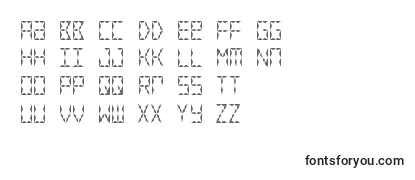 CrystalWatch Font