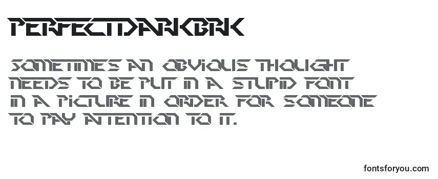PerfectDarkBrk-fontti