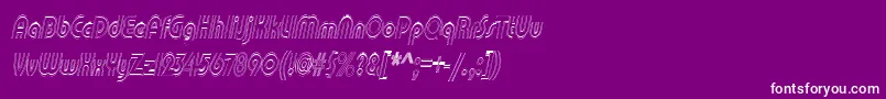 More about PiInTheScifi Font PiInTheScifi Font – White Fonts on Purple Background