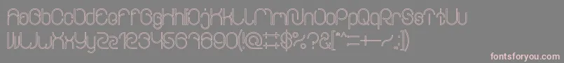 Weitere Informationen zur EverythingOutlined-Schriftart EverythingOutlined-Schriftart – Rosa Schriften auf grauem Hintergrund