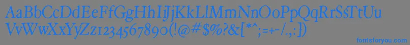 More about Hoperoundmedium Font Hoperoundmedium Font – Blue Fonts on Gray Background