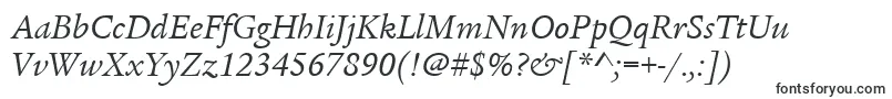 ItcLegacySerifLtBookItalic Font – Fonts for Xiaomi