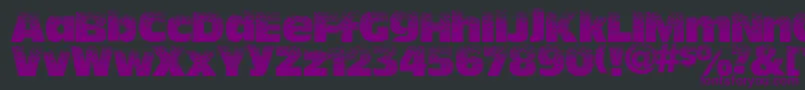 Hotsweat Font – Purple Fonts on Black Background