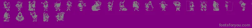 RypSnata1 Font – Gray Fonts on Purple Background
