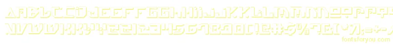 Шрифт Genv2s – жёлтые шрифты