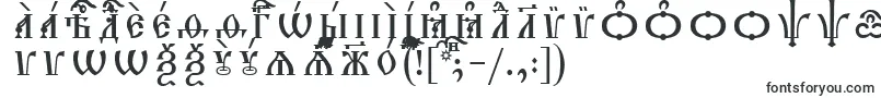 TriodionCapsIeucsSpacedout Font – Fonts Supporting Various Languages