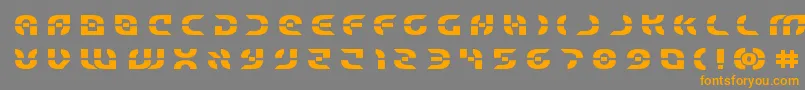 More about Starfighterboldtitle Font Starfighterboldtitle Font – Orange Fonts on Gray Background