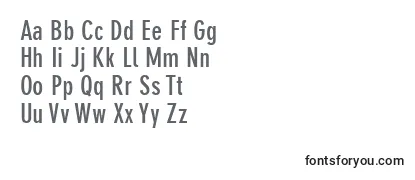 Review of the ParallaxGroteskSsiBoldCondensed Font