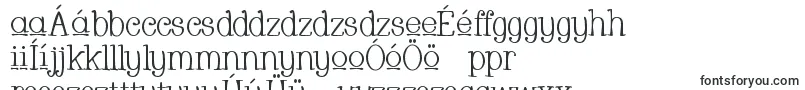 Whacu-fontti – unkarilaiset fontit