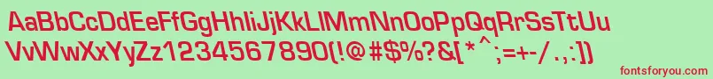Saiba mais sobre a fonte EurosecondbackslantBold Fonte EurosecondbackslantBold – fontes vermelhas em um fundo verde