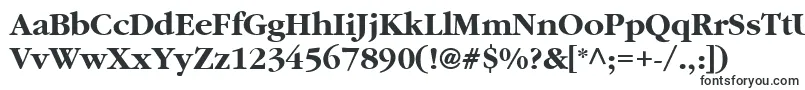 Czcionka Aggcb – rosta typografia