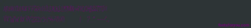 LesSorcieresDeLaLuneNoire Font – Purple Fonts on Black Background