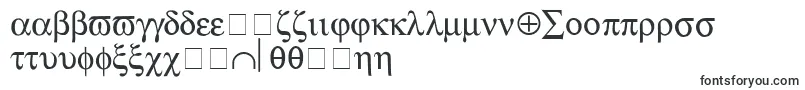 Fonte SymbolMedium – fontes uzbeques