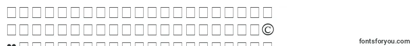 フォントSymbolMedium – バシキール文字