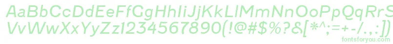 Подробнее о шрифте FenwickltItalic Шрифт FenwickltItalic – зелёные шрифты