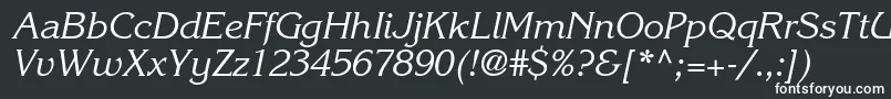 KorinnastdKursiv Font – White Fonts