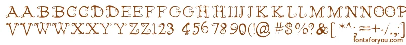 FairiesWearBoots Font – Brown Fonts