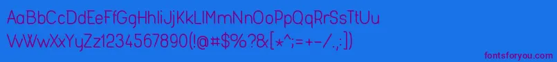 More about Fashr954 Font Fashr954 Font – Purple Fonts on Blue Background