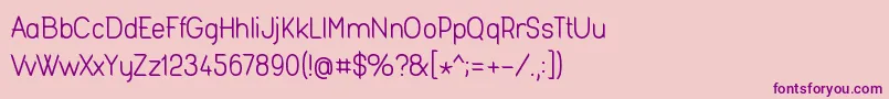 Fashr954フォントについての詳細 フォントFashr954 – ピンクの背景に紫のフォント