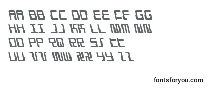 DroidLoverLeftalic-fontti