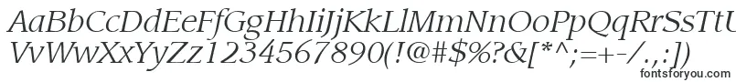 ItcLeawoodLtBookItalic Font – Engineering Fonts