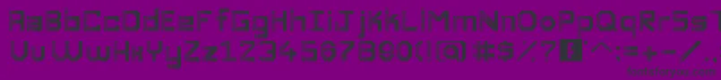 DiscoDivaaaaaaaa Font – Black Fonts on Purple Background